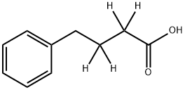 4-PHENYLBUTYRIC-2,2,3,3-D4 ACID Structure