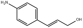 2-Propen-1-ol,3-(4-aminophenyl)-,(2E)-(9CI) 구조식 이미지