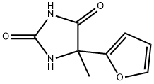 5-(2-FURYL)-5-METHYLIMIDAZOLIDINE-2,4-DIONE 구조식 이미지