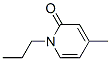2(1H)-Pyridinone, 4-methyl-1-propyl- (9CI) Structure