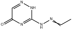 Acetaldehyde, (2,5-dihydro-5-oxo-1,2,4-triazin-3-yl)hydrazone (9CI) Structure