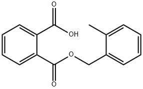 프탈산수소1-(o-메틸벤질)에스테르 구조식 이미지