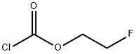 2-FLUOROETHYL CHLOROFORMATE 구조식 이미지