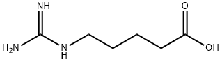 delta-guanidinovaleric acid Structure