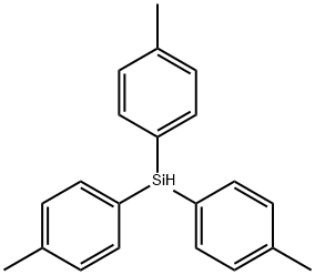 트리스(4-메틸페닐)실리콘트리스(4-메틸페닐)실리콘 구조식 이미지