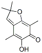 6(2H)-Benzofuranone, 5-hydroxy-2,2,4,7-tetramethyl- (9CI) Structure