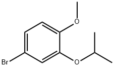 4-BROMO-2-ISOPROPOXY-1-METHOXYBENZENE Structure