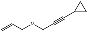 시클로프로판,[3-(2-프로페닐옥시)-1-프로피닐]-(9CI) 구조식 이미지