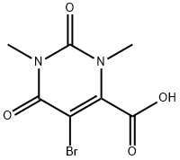 1,3-DIMETHYL-5-BROMOOROTIC ACID Structure
