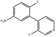 5-Amino-3-Fluoropyridine 구조식 이미지