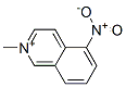 이소퀴놀리늄,2-메틸-5-니트로-(9CI) 구조식 이미지