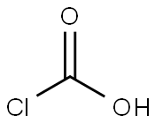 chlorocarbonic acid Structure