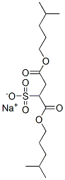 sodium 1,4-diisohexyl sulphonatosuccinate  Structure