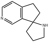 5,6-DIHYDROSPIRO[CYCLOPENTA[C]PYRIDINE-7,2'-PYRROLIDINE] Structure