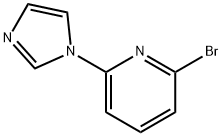 2-BROMO-6-IMIDAZOL-1-YL-PYRIDINE Structure