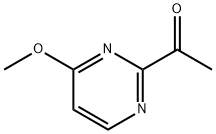Ethanone, 1-(4-methoxy-2-pyrimidinyl)- (9CI) Structure