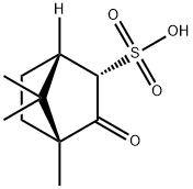 (1S-endo)-4,7,7-trimethyl-3-oxobicyclo[2.2.1]heptane-2-sulphonic acid Structure