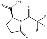 5-옥소-1-(트리플루오로아세틸)-L-프롤린 구조식 이미지