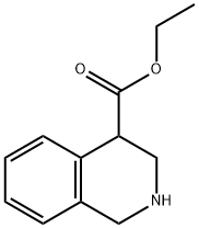 ETHYL 1,2,3,4-TETRAHYDROISOQUINOLINE-4-CARBOXYLATE Structure