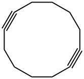 1,7-CYCLODODECADIYNE Structure