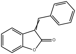 3-(Phenylmethylene)benzofuran-2(3H)-one Structure