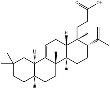 3,4-Secooleana-4(23),12-dien-3-oic acid 구조식 이미지