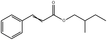 2-methylbutyl cinnamate Structure