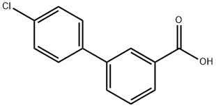 4'-CHLORO-BIPHENYL-3-CARBOXYLIC ACID Structure