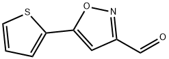 5-(2-THIENYL)-3-ISOXAZOLECARBALDEHYDE Structure