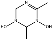 1,3,5-Triazine, 1,2,3,6-tetrahydro-1,3-dihydroxy-2,4-dimethyl- (9CI) Structure