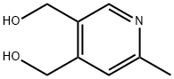 6-METHYL-3,4-PYRIDINEDIMETHANOL Structure