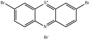 3 7-DIBROMOPHENOTHIAZIN-5-IUM BROMIDE Structure