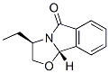 Oxazolo[2,3-a]isoindol-5(9bH)-one, 3-ethyl-2,3-dihydro-, (3R,9bS)- (9CI) Structure