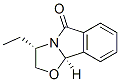 Oxazolo[2,3-a]isoindol-5(9bH)-one, 3-ethyl-2,3-dihydro-, (3S,9bR)- (9CI) 구조식 이미지