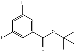 tert-Butyl3,5-difluorobenzoate Structure