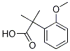 2-(2-Methoxyphenyl)-2-methylpropionic acid 구조식 이미지
