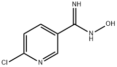 6-Chloro-N-hydroxy-3-pyridinecarboximidamide Structure