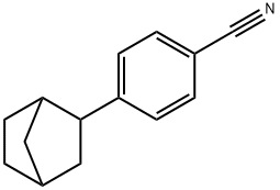 Benzonitrile, 4-bicyclo[2.2.1]hept-2-yl- (9CI) Structure