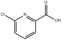 6-Chloropicolinic acid 구조식 이미지