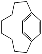 Bicyclo[8.2.2]tetradeca-10,12(1),13-triene Structure