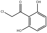 Ethanone, 2-chloro-1-(2,6-dihydroxyphenyl)- (9CI) Structure