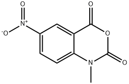 1-methyl-6-nitro-2H-3,1-benzoxazine-2,4(1H)-dione 구조식 이미지