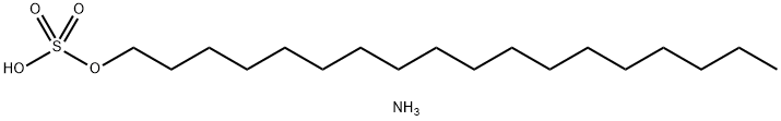 ammonium octadecyl sulphate Structure