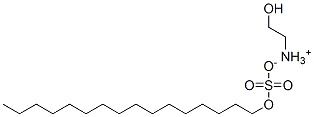 (2-hydroxyethyl)ammonium hexadecyl sulphate  Structure