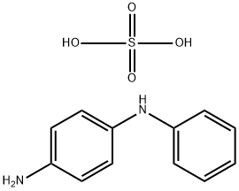 4-Aminodiphenylamino sulfate Structure