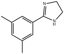 1H-이미다졸,2-(3,5-디메틸페닐)-4,5-디히드로- 구조식 이미지