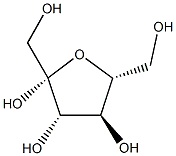 (2R,3S,4S,5R)-2,5-Bis(hydroxymethyl)-oxolane-2,3,4-triol 구조식 이미지