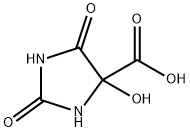4-이미다졸리딘카르복실산,4-히드록시-2,5-디옥소- 구조식 이미지