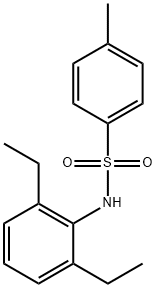 N-(2,6-Diethylphenyl)-4-MethylbenzenesulfonaMide, 97% Structure