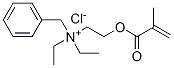 벤질디에틸[2-[(2-메틸-1-옥소알릴)옥시]에틸]염화암모늄 구조식 이미지